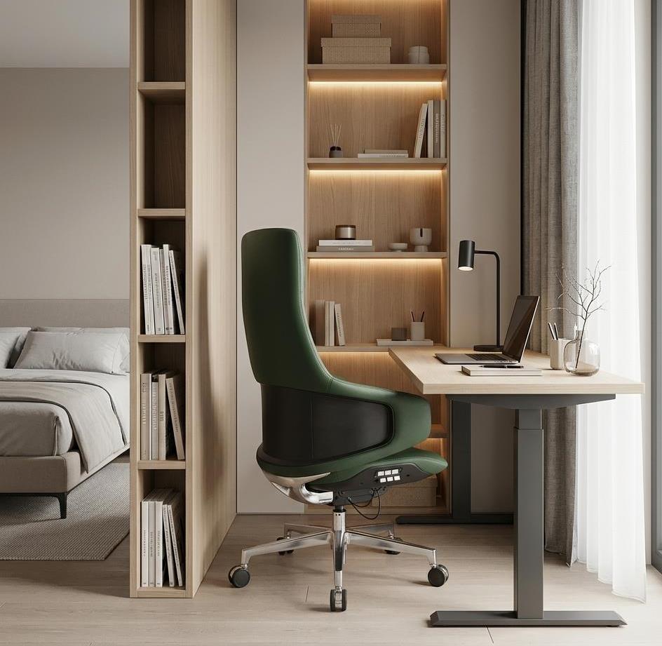 Кресло ICONTRON FORM CHAIR Emerald graphite